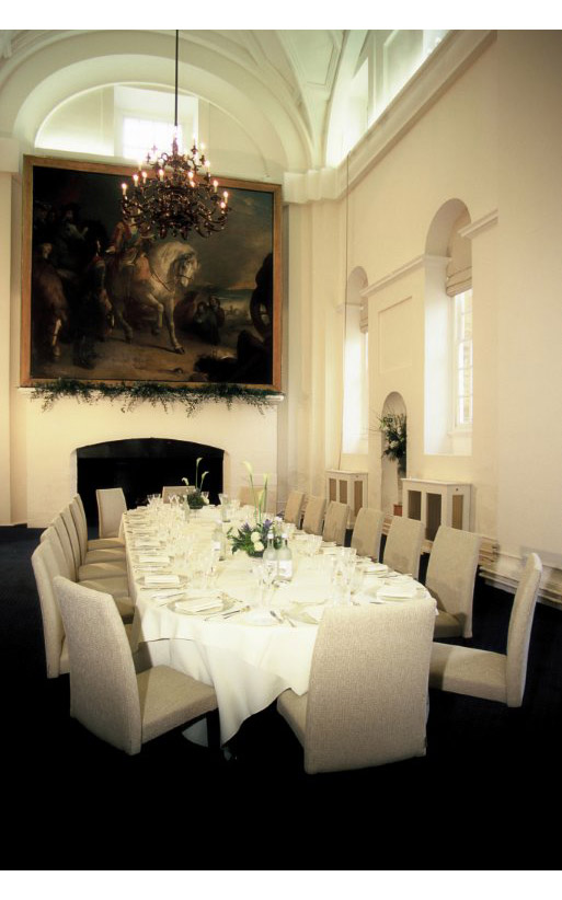 A table in the Marlborough Room