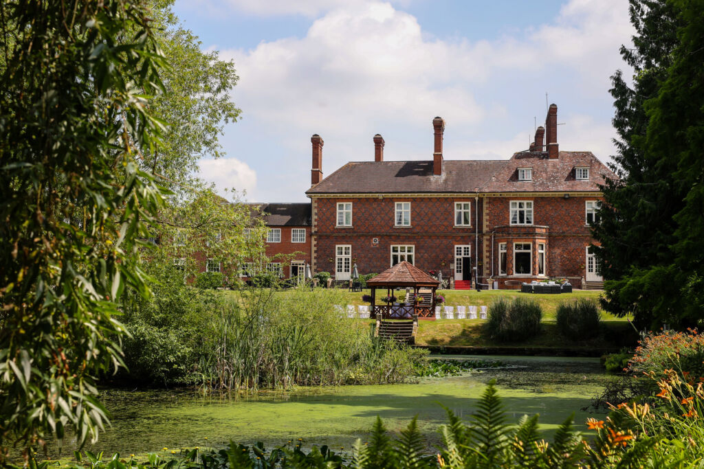 A view of the property from the grounds