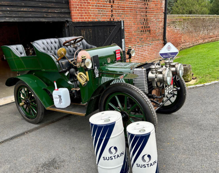 Veteran Cars Pioneer Sustainable Fuels on this Year's London to Brighton