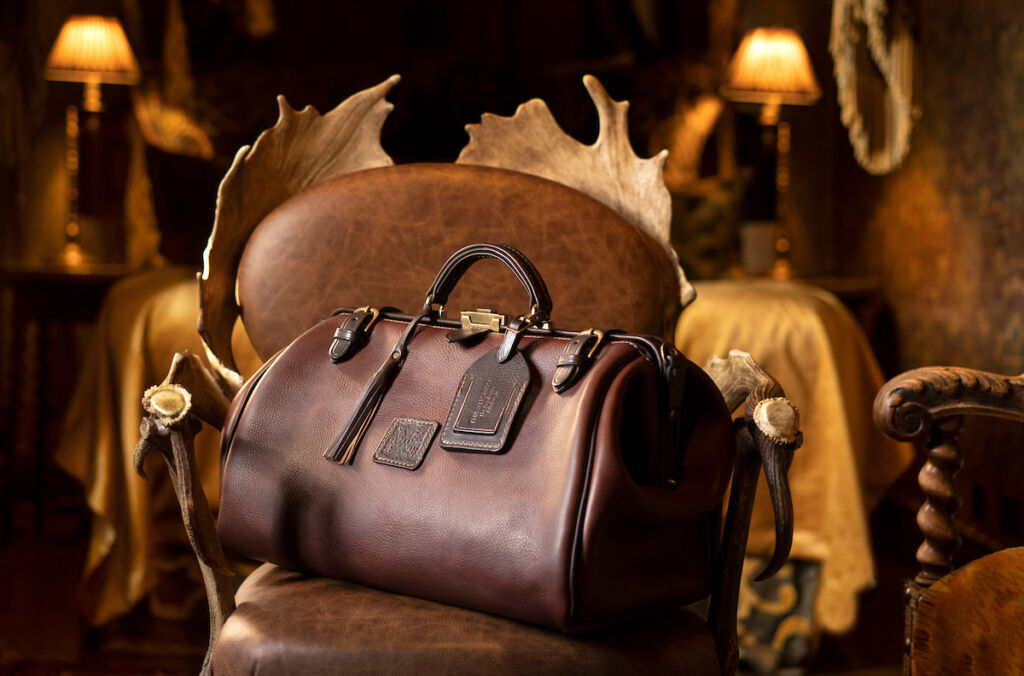 A beautiful leather satchel