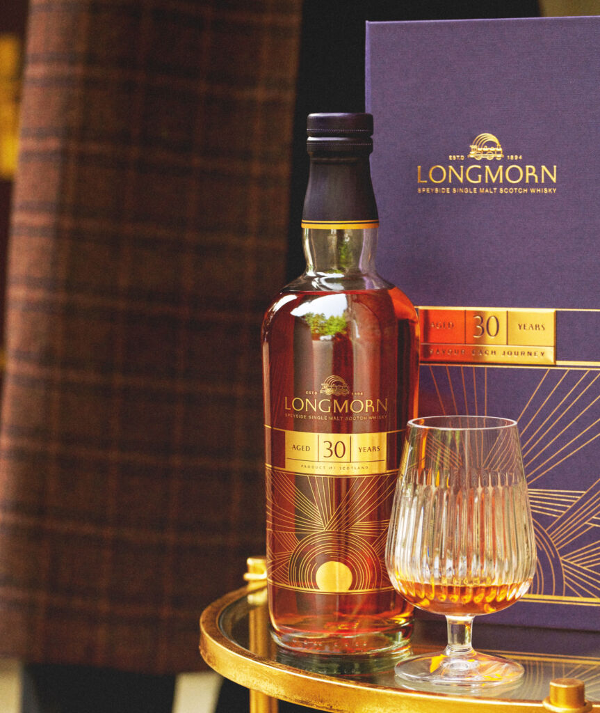 A bottle of the Longmorn 30 year old