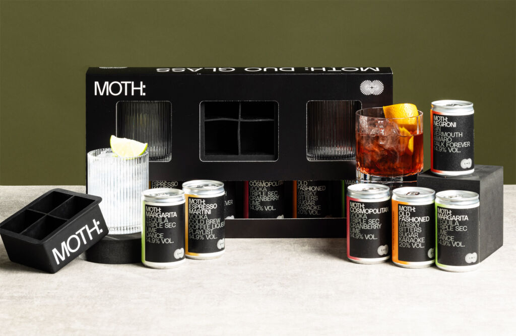 The Moth Duo Glass Gift Pack