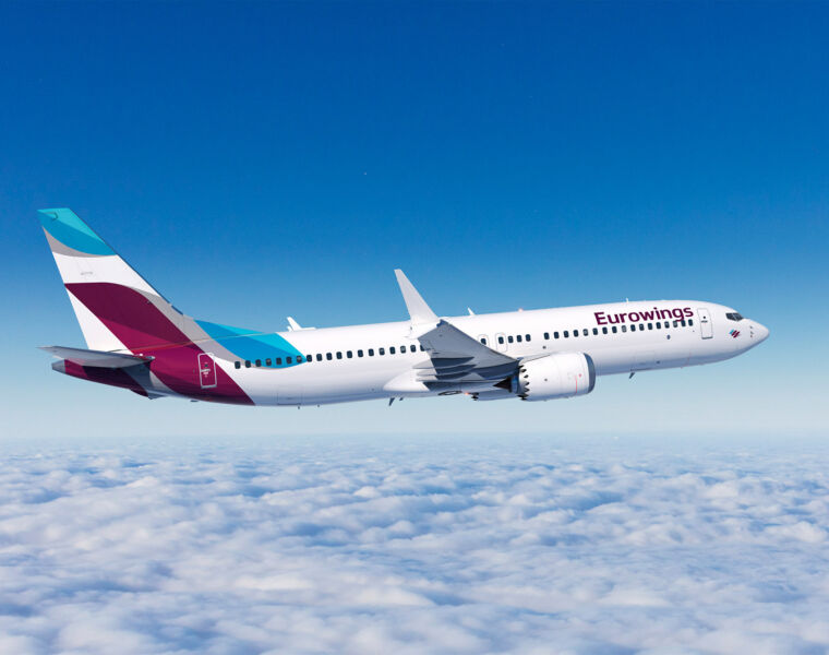 Eurowings Gets the Green Light for 40 New Boeing 737-8 MAX Aircraft