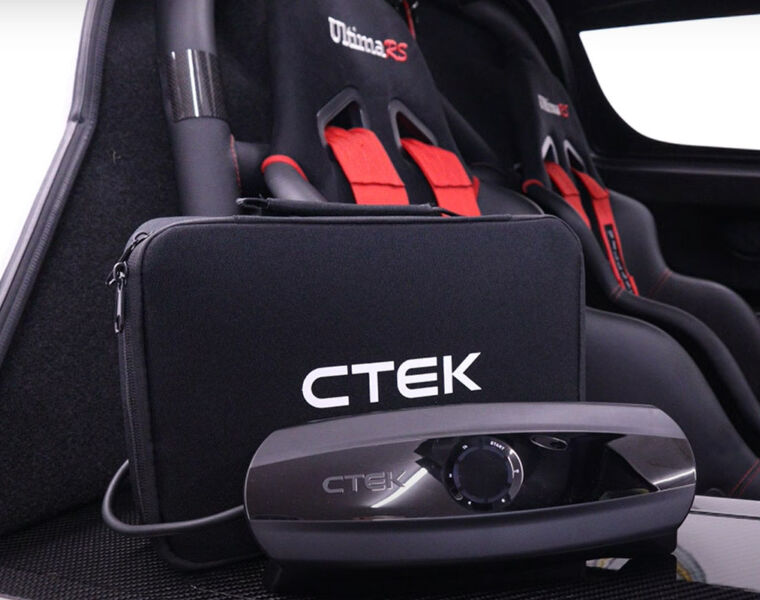 CTEK's CS ONE Provides Adaptive Charging Throughout an Ultima RS Build