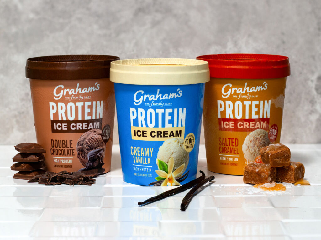 Graham's Family Dairy Launches Scotland's First Natural Dairy Protein Ice Cream