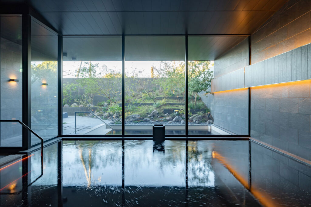 Inside the Onsen